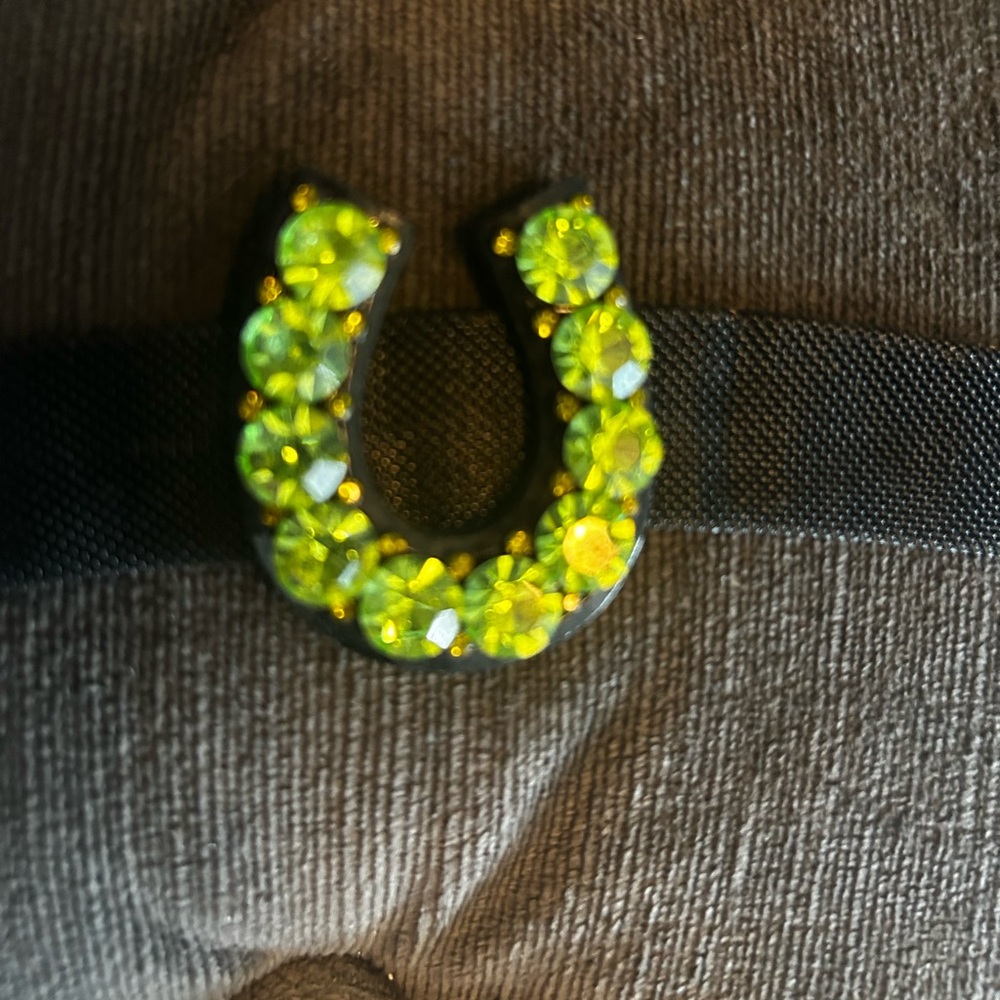Crystal horseshoe bracelet